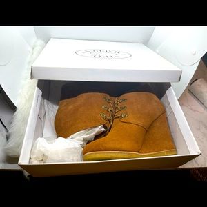 Chestnut Steve maden booties